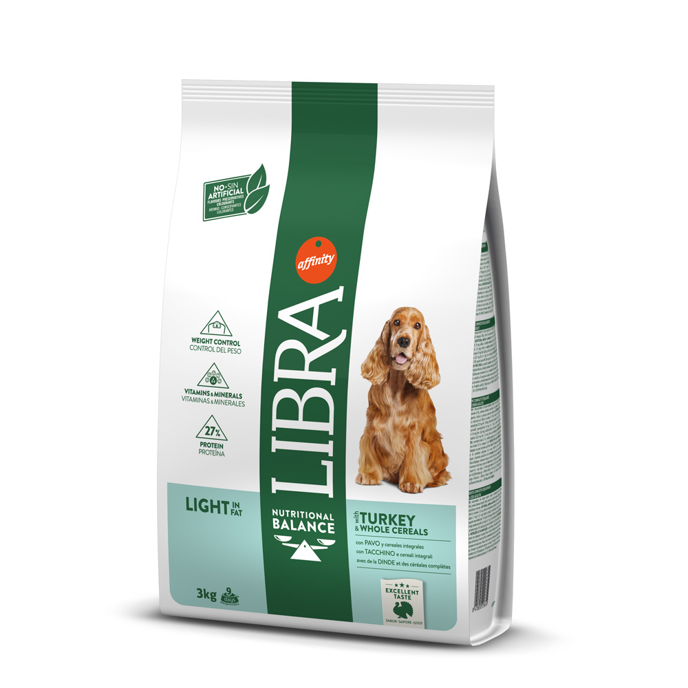 Libra Dog Light Truthahn - Sparpaket: 2 x 3 kg von Affinity Libra