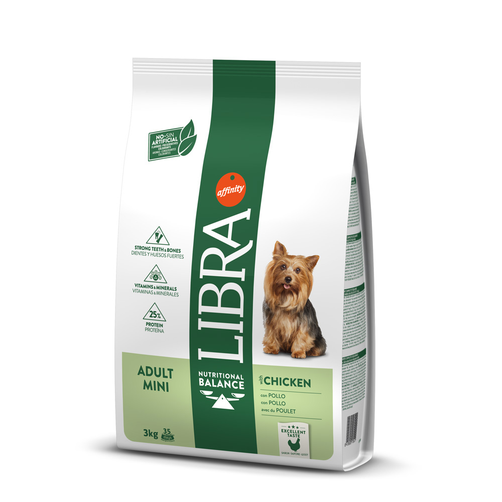 Libra Dog Mini Huhn - Sparpaket: 2 x 3 kg von Affinity Libra