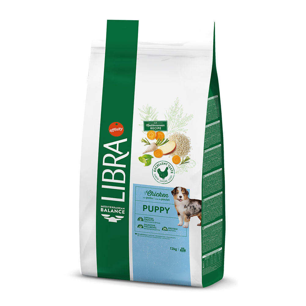 Libra Trockenfutter zum Sonderpreis! - Puppy Huhn 2 x 12 kg Libra Trockenfutter zum Sonderpreis! - Puppy Huhn 2 x 12 kg von Affinity Libra