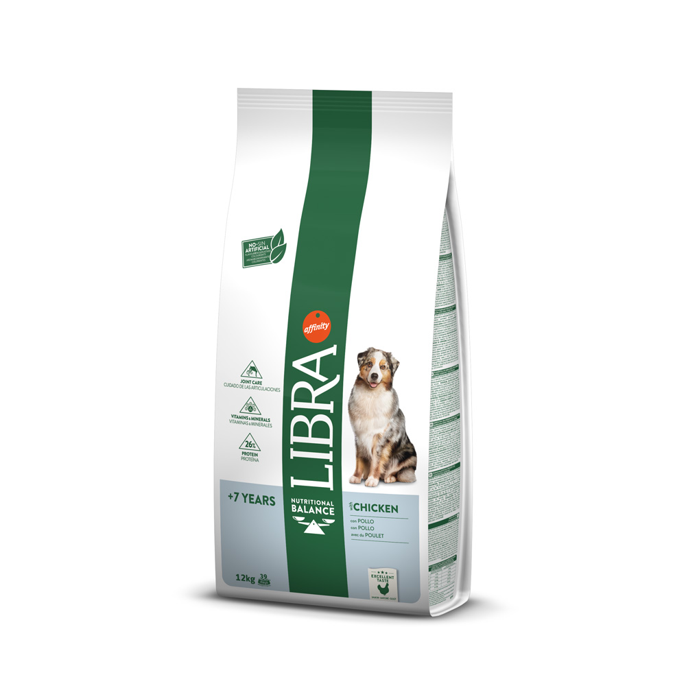 Libra Trockenfutter zum Sonderpreis! - Senior Huhn 2 x 12 kg Libra Trockenfutter zum Sonderpreis! - Senior Huhn 2 x 12 kg von Affinity Libra