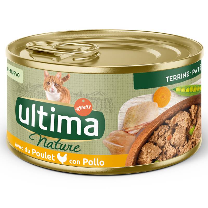 14 + 4 gratis! 18 x 85 g Ultima Nature Paté - Huhn von Affinity Ultima