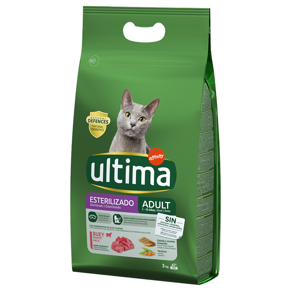 2 x 1,5 kg / 2 x 3 kg Ultima zum Sonderpreis! - Sterilized Rind 2 x 3 kg von Affinity Ultima