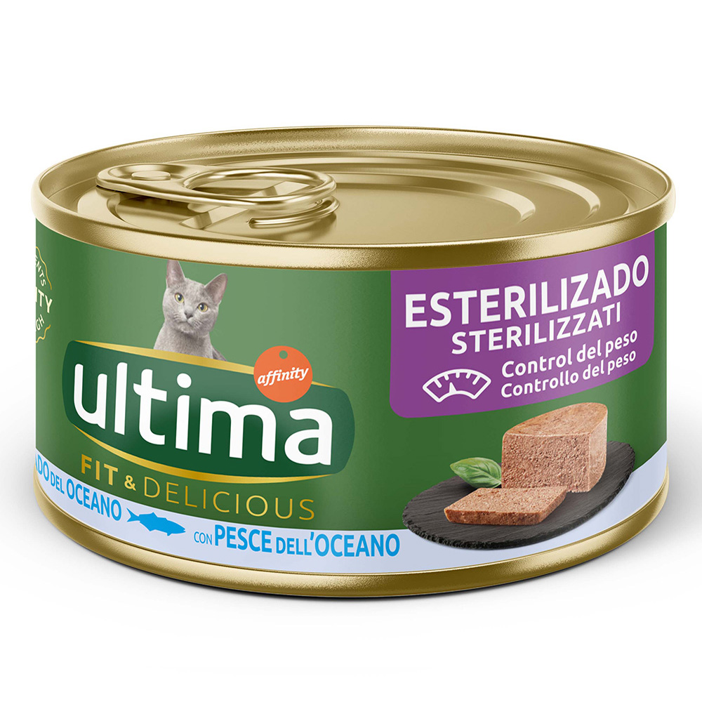 Ultima zum Sonderpreis! - 48 x 85 g Delicious Sterilized Meeresfisch von Affinity Ultima