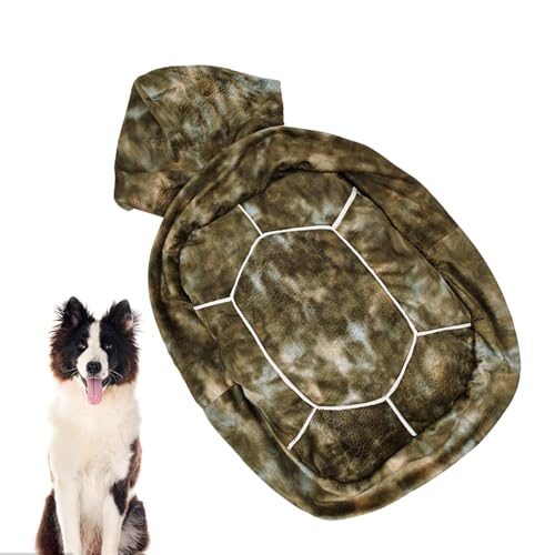 Afurl Schildkröten-Hundekostüm, Schildkrötenpanzer-Hundekostüm | Schildkröten-Welpenkostüme,Schildkröten-Welpenbekleidung, Welpenkostüm, Welpen-Schildkröten-Look, weiches Welpenkostüm für Cosplay und von Afurl