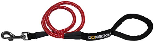 NUM'AXES Laisse en nylon Sport Coneck'T 1,20m - Rouge - Pour chien von Agrobiothers