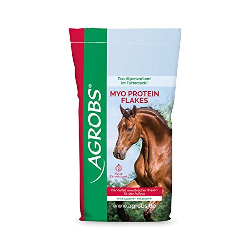 Agrobs MYO Protein-Flocken Einzelfuttermittel für Pferde, 20 kg von Agrobs