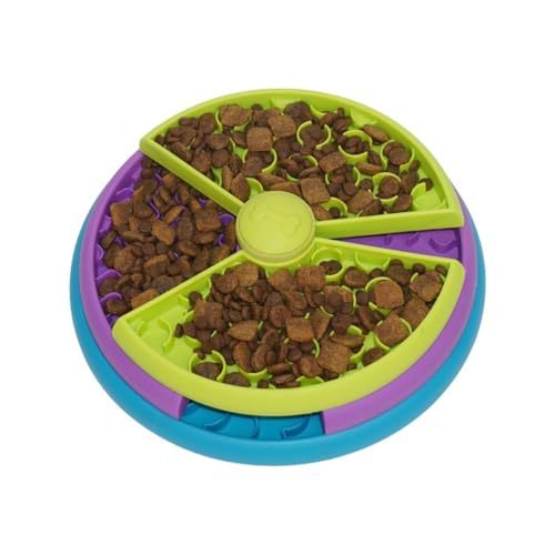 Slow Down for Dogs, 3 Levels, Reduces Boredom and Anxiety, Dog Food Puzzle Feeding Bowl, Non-Slip Interactive Dog Bowl von Ahhzyys