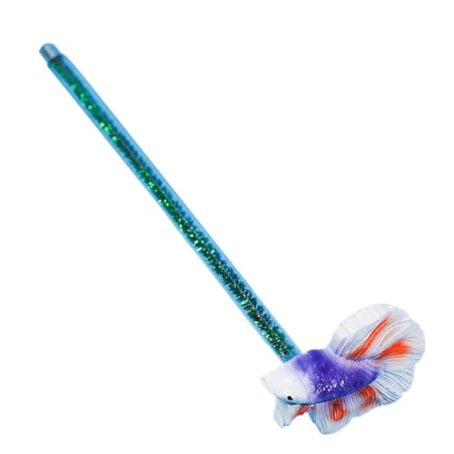 Aibyks Betta Trainingsstab, Fisch-Trainingsstab,Aquarium Betta Stick Spielzeug | Glattes Aquariumzubehör für kleine Aquarien und Aquarien von Aibyks