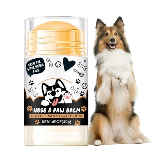 Aibyks Pfotencreme für Hunde, Pfotenfeuchtigkeitscreme für Hunde, Hundepfotencreme Katzenpfotenbalsam, Hundefußbalsam, Pfotensalbe, natürlicher Hundepfotenschutz, Hundepfoten-Feuchtigkeitscreme für von Aibyks