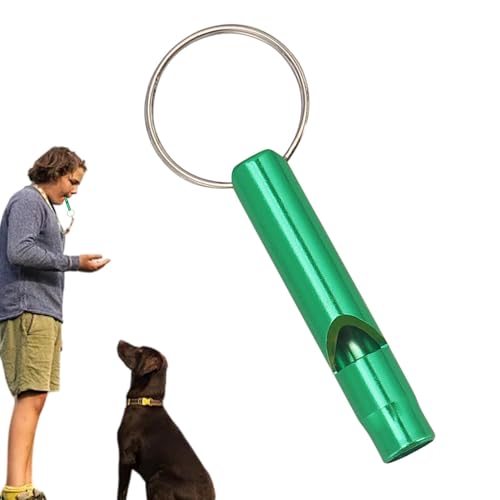 Aibyks Ultraschall-Hundepfeife, Hundetrainingspfeife, Einstellbare Hochfrequenz-Hundepfeife, Hunderückrufpfeife, Leichtes Anti-Bell-Kontrollgerät, Hundetrainings-Verhaltenshilfen für Hunde und Katzen von Aibyks