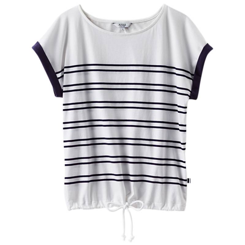 Aigle Damen T-Shirt Pictum blanc aigle st, Gr. L von Aigle