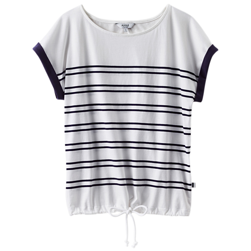 Aigle Damen T-Shirt Pictum blanc aigle st, Gr. M von Aigle