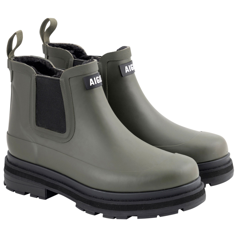 Aigle Stiefeletten Soft Rain Fur avocat, Gr. 36 von Aigle