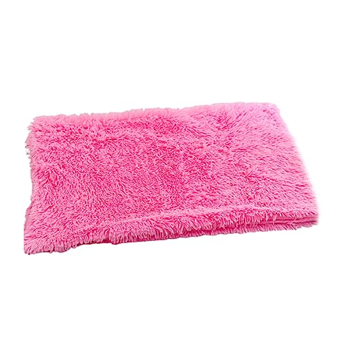 Ailan Hundedecke – weich und tragbar, um Haustiere gemütlich zu halten, Kuscheldecke für Haustiere, Mehrfarbig, zart und warm, Rosa,Rosa, 56 * 36CM von Ailan