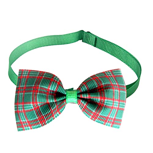 Ailan Hundehalsbänder Fliege Hals Mode Plaid Halskette Haustiere Gurtband Dekoration Schnalle Band Welpen Katzen Weihnachtsfeier, Typ 3 von Ailan