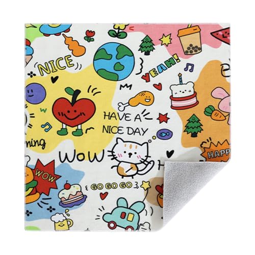 Ailan Magics Wrap für Katzen, selbstklebendes Katzenpflegetuch zum Schneiden von Krallen, Katzenwickel zum Schneiden von Krallen, verstellbares Tuch, 35 * 35cm von Ailan