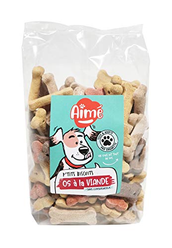 AIME Biscuits Os a la viande - Pour chien - 500g von Aimé