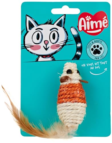 Aimé Aime Katzenspielzeug Maus aus Sisal Aimé Aime Katzenspielzeug Maus aus Sisal von Aime