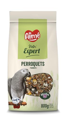 Aime Love Nutri' Balance Expert Futter für Papageien, 800 g von Aimé