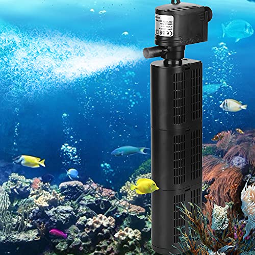 Aquariumfilter, 3-in-1 Abnehmbarer Aquariumfilter, Aquarium von Airshi