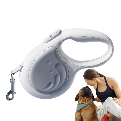 Einziehbares Hundeseil,automatisch einziehbares Haustierseil - Hundespazierseil - Automatisches Hunde-Gehseil, ergonomisches Haustier-Gehleinenseil, Haustier-Teleskop-Traktionsseil für von Aisyrain