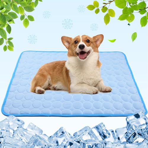 Aitsite Kühlmatte für Hunde, Kühlmatte Hund Kühldecke für Hunde Kühlmatte für Katzen Cooling Mat Dog Hundematte Outdoor Kühlmatte für Hunde Groß Hunde Klein Kühlmatte für Hunde XXL Hundekühlmatte XL von Aitsite