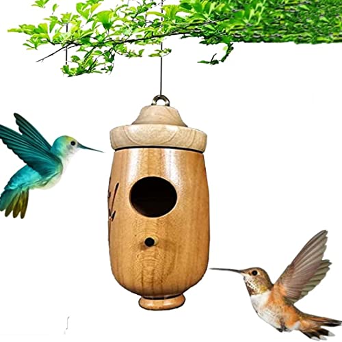 Aiwjeakh Vogelhaus, Mini Vogelhaus, Vogelschaukelnest Aus zum AufhäNgen im Freien, HaustierhäUschen für FinkhäUser A von Aiwjeakh