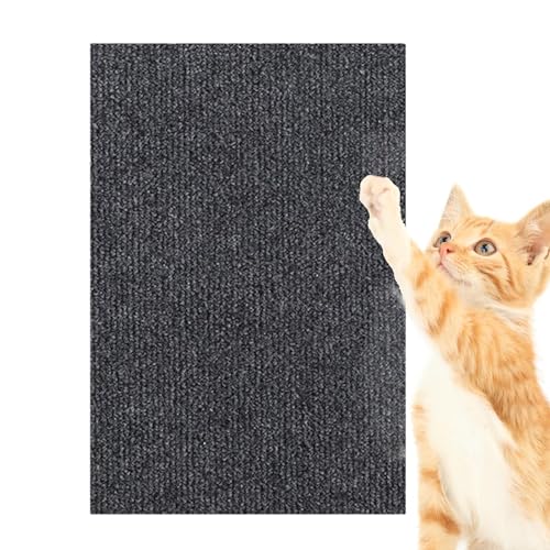 Aizuoni Kratzschutz Sofa Katze, Kratzmatte Katze Sofa, Teppich Selbstklebend, Katzenkratzmatte, Selbstklebende Kratzmatte, Katzenkratzer-Pad-Ersatz, Flacher Kratzteppich Für Pfosten, Möbel von Aizuoni