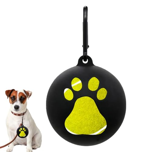 Aizuoni Tennisballhalter Hund, Silikon-Tennisballhalter,Tragbares Hundespielzeug, Leichte Hundetrainingsgeräte Für Welpen, Outdoor, Training von Aizuoni