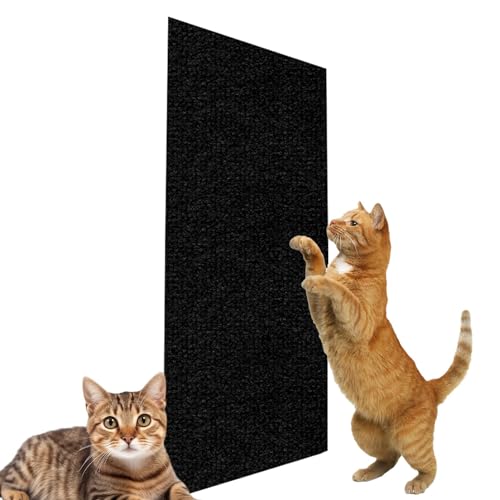 Azioni Kratzmatte Katze, Kratzmatte Katze Wand, Katze Kratzpads Für Katzen, Kratzpad Für Katzen, Katzenkratzbrett-Pfosten, Zuschneidbares Kratzbrett, Möbelschutz, Wandkratzer, Kratzunterlage von Aizuoni