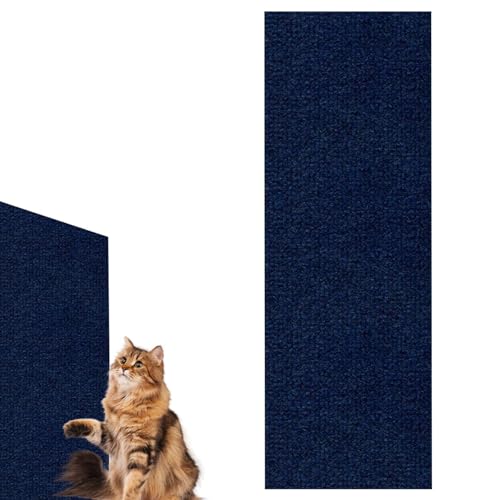 Azioni Kratzmatte Katze, Kratzmatte Katze Wand, Katze Kratzpads Für Katzen, Kratzpad Für Katzen, Katzenkratzbrett-Pfosten, Zuschneidbares Kratzbrett, Möbelschutz, Wandkratzer, Kratzunterlage von Aizuoni