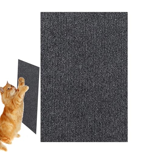 Kratzmatte Selbstklebend Katzen, Kratzmatte Katze Wand Zuschneidbar, Kratzschutz Sofa Katze, Selbstklebende Zuschneidbare Katzenmatte | Flaches Kratzpad, Katzenkratzpad Als Ersatz Für Kratzbäume von Aizuoni