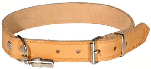 Akah BioThane® Signalhalsung für Jagdhunde (Treibjagd & Drückjagd) Hundehalsband signalorange von oefele.de (50 cm) von Akah