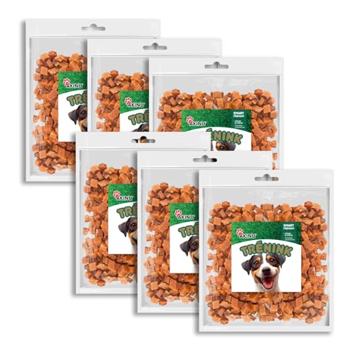 Akinu Training Entenwürfel Leckerbissen für Hunde 6er Pack - 6 x 400 g von Akinu