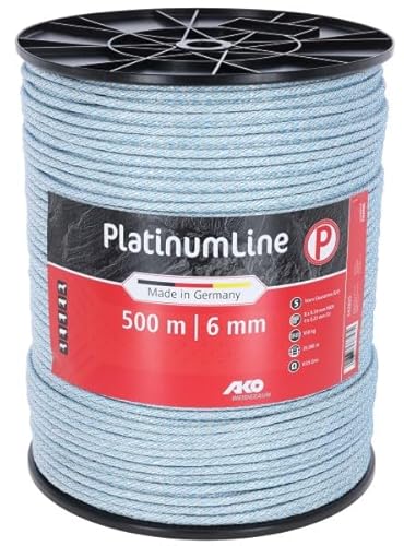 AKO PlatinumLine Seil 200m, weiß/blau von AKO