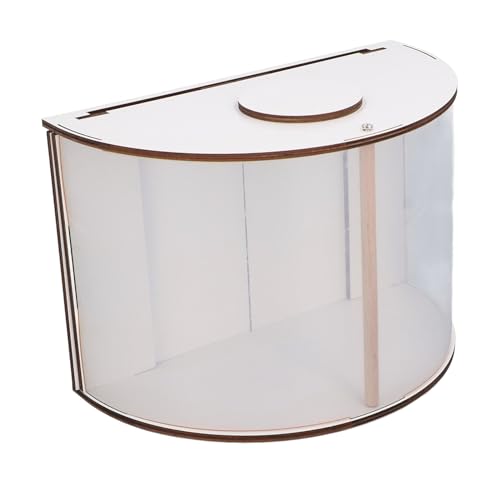 Akozon 180 ° Clear View Indoor Fenster Bird Feeder Holz Transparentes Vogelhaus für Einzelne und Doppelte Fenster Akozon 180 ° Clear View Indoor Fenster Bird Feeder Holz Transparentes Vogelhaus für Einzelne und Doppelte Fenster von Akozon