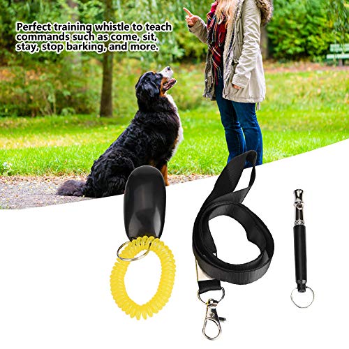 Akozon 3 Stück Ultra Dog Training Whistle Pet Training Clicker, Multifunktionales Zubehör für den Heimgebrauch von Akozon