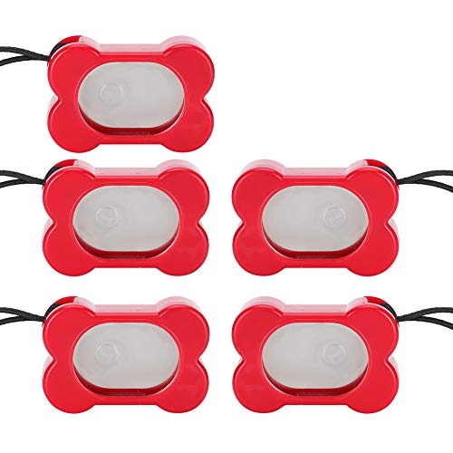 Akozon 5PCS Haustier-Trainings-Clicker, Verstellbar, DREI Gänge, Kompaktes, Leichtes Zubehör für Hunde, Multifunktionales Zubehör für den Heimgebrauch von Akozon