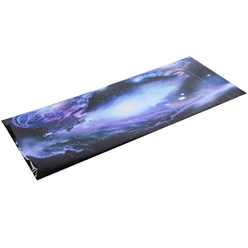 Akozon Aquarium Landschaft Aufkleber Poster PVC Aquarium Malerei Aufkleber Universum Sterne Dekor Professionelles Zubehör für den Einsatz von Akozon