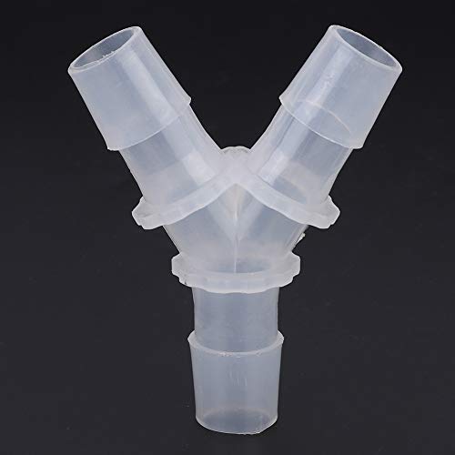 Akozon Aquarium-Luftpumpen-Y-Anschluss, 3-Wege-Anschluss für Luftschläuche, Erhältlich in 3,9 Mm, 4,8 Mm, 6,4 Mm, 8 Mm, 12 Mm, 15,8 Mm – 10 Stück (12mm) von Akozon