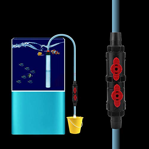 Akozon Aquarium Schlauch Rohr Schnellverschluss Anschluss Wasserdurchflussregelventil Aquarium Aquarium (16–22 mm (4-Punkt-Schnellkupplung)) von Akozon