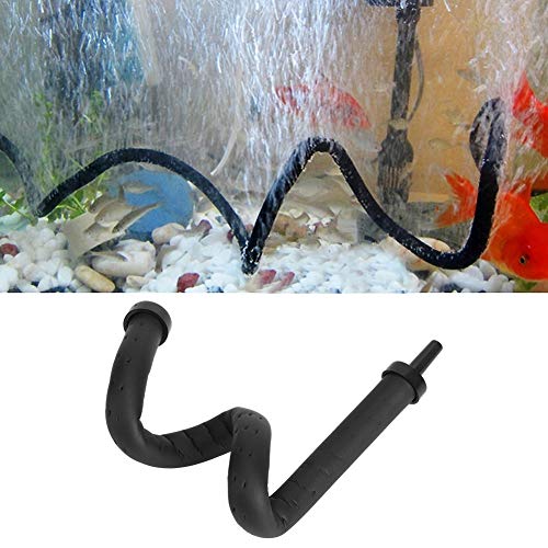 Akozon Aquarium Zubehör Aquarium Kunststoff Sauerstoff Luftblase Diffusor Bar Schlauchpumpe Aquarium Aquarium (30 cm Einzelkopf, 5 Stück pro Packung) von Akozon