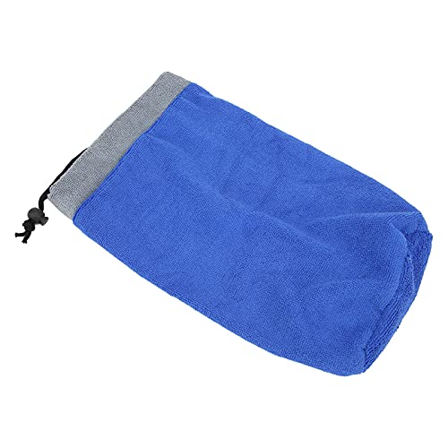 Akozon Badetuchtasche für Hamster, Saugfähig, Badetasche für Frettchen, für Kleintiere, Hamster, Haustier, Meerschweinchen, Blau (Blue) von Akozon