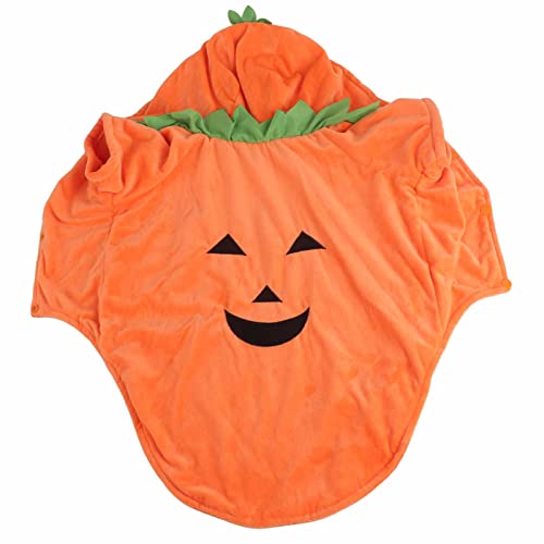 Akozon Großes Hundekostüm – -Halloween-Outfit für und Winter, für Haustiere – Orangefarbene Haustierkleidung (2XL) von Akozon