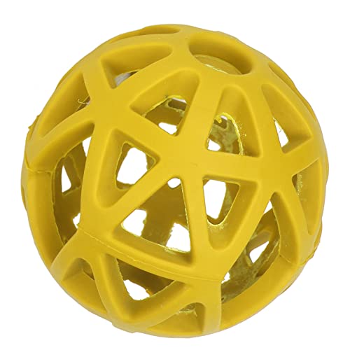 Akozon Hohl Hund Ball Biss Resnt Zähne Schleifen Interaktive Gummi Haustier Kauen Ball Ornamente für Indoor Outdoor L (L (69 cm lang)) von Akozon