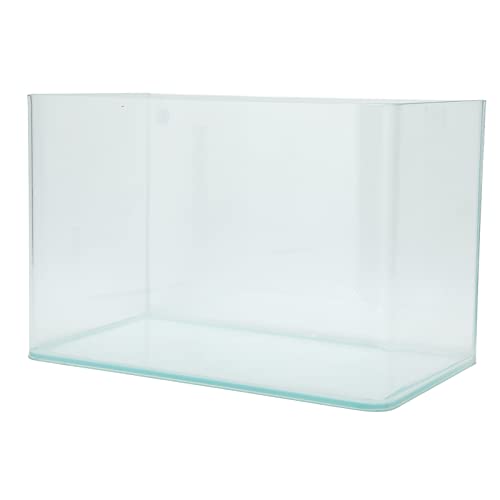 Akozon Kleines Bis Mittelgroßes Aquarium, Hitzegebogenes, Klares Aquarium für Wohnzimmer, Balkon, Tischdekoration – Ideal für Goldfische und Kampffische (Mittel 4,75 l) von Akozon