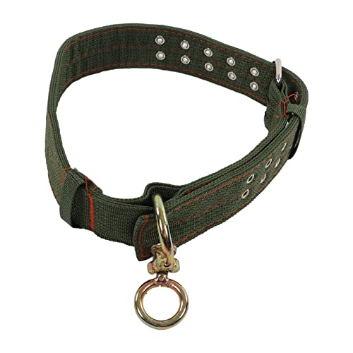 Kuhhalsband Verstellbar, 2-reihige Metallschnalle für Pferd, Schaf, Rinder, Hund, Kalb, 4-lagig, mit Riemenhalsband, Pferd (S) von Akozon