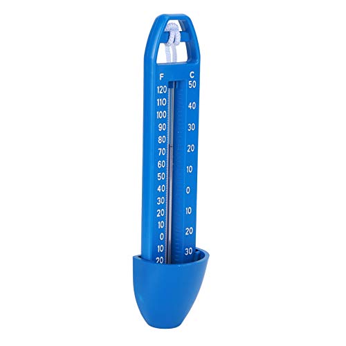 Schwimmbecken-Thermometer, Schwimmende Wassertemperatur SPA Easy 0 Meter 0-50 ℃ mit Hoher Genauigkeit Ablesung für 50 ℃ Bruchsichere Schnur für Außen- und Innenpools Spas von Akozon