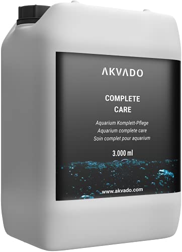 Akvado Complete Care - Komplett-Pflege für Fische, Pflanzen, Wasser und Filter, 3000 ml von Akvado