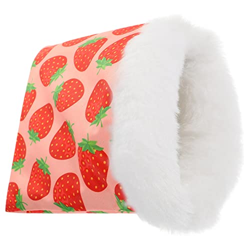 Alasum Simulation Niedlicher Kuscheltier Plush Kleines Haustierbett Meerschweinchenbett Baumwolle Hamsterbett Kleiner Haustierschlafsack Sugar Glider Winterbett Meerschweinchen von Alasum